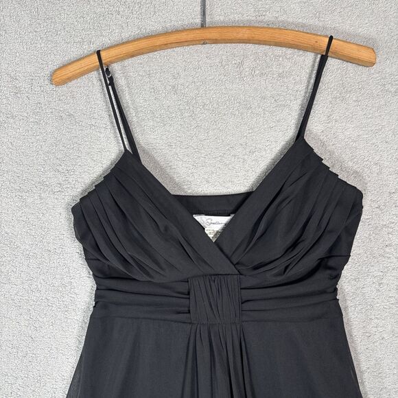 Vintage Speechless Mini Black Babydoll Dress Size M Whimsigoth Y2K Goth Vamp - Picture 5 of 16